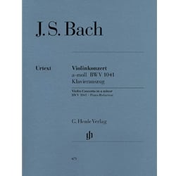 Concerto in A Minor, BWV 1041 - Violin and Piano