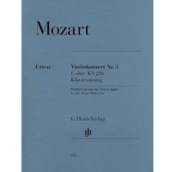 Concerto No. 3 in G Major, K. 216 - Violin and Piano