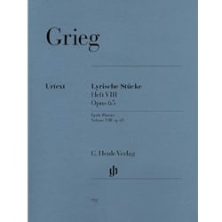 Lyric Pieces, Volume VIII Op. 65 - Piano