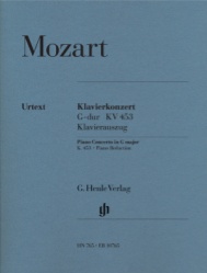 Concerto No. 17 in G Major K. 453 - Piano