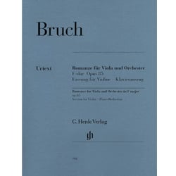 Romance in F Major, Op. 85 - Version for Violin and Piano