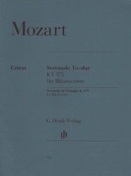 Serenade in E-flat Major, K 375 (Sextet Version) - Set of Parts