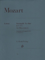 Serenade in E-flat Major, K.375 (Octet Version) - Set of Parts