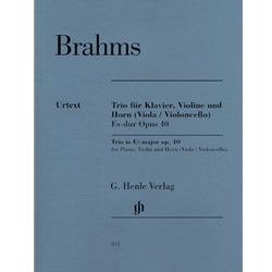 Horn Trio in E Flat Major, Op. 40 - Piano, Violin, and Horn