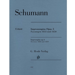 Impromptus, Op. 5  (Versions 1833 and 1850) - Piano