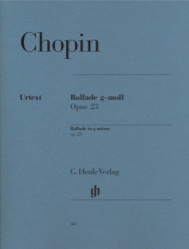 Ballade in G Minor, Op.23 - Piano