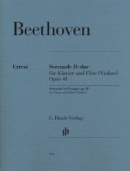 Serenade in D Major Op. 41 - Flute (or Violin) and Piano