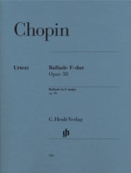 Ballade in F Major, Op.38 - Piano