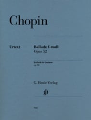 Ballade in F Minor, Op.52 - Piano Solo