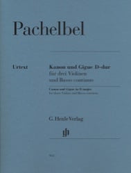 Canon and Gigue in D Major - Violin Trio and Basso Continuo