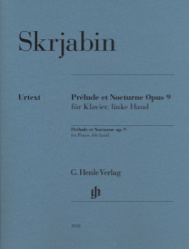 Prelude and Nocturne, Op. 9 - Piano (Left Hand)