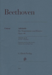 Adelaide, Op. 46 - High Voice and Piano