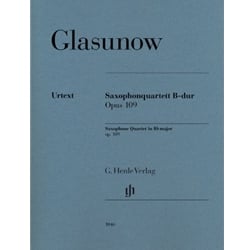 Saxophone Quartet in B-flat Major, Op. 109 - Set of Parts