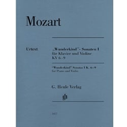 Wunderkind Sonatas, Vol. 1, K. 6-9 - Violin and Piano