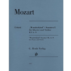 Wunderkind Sonatas, Volume 1, K. 6-9 - Violin and Piano