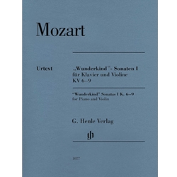 Wunderkind Sonatas, Volume 1, K. 6-9 - Violin and Piano