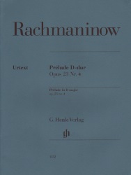 Prelude in D Major Op. 23 No. 4 - Piano