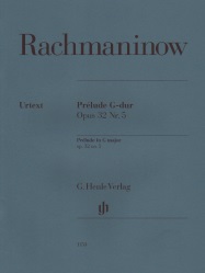 Prelude in G Major, Op. 32, No. 5 - Piano