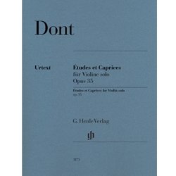Etudes and Caprices Op. 35 - Violin Unaccompanied