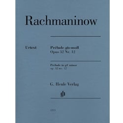 Prelude in G-sharp Minor, Op. 32 No. 12 - Piano