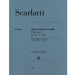 Sonata in D Minor (Toccata), K. 141, L. 422 - Piano