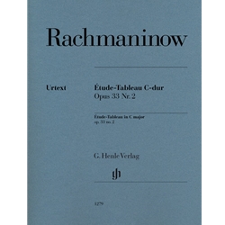 Etude-Tableau in C Major, Op. 33, No. 2 - Piano