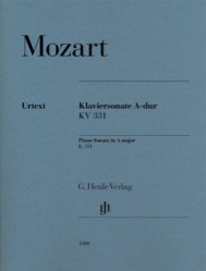 Sonata in A Major, K. 331 (300i) with Alla Turca - Piano