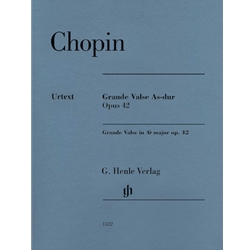 Grande Valse in A-flat Major Op. 42 - Piano Solo