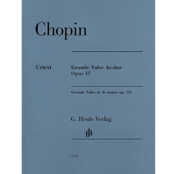 Grande Valse in A-flat Major Op. 42 - Piano Solo