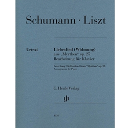 Liebeslied (Widmung) Op. 25 - Piano Solo