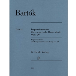 Improvisations on Hungarian Peasant Songs, Op. 20 - Piano Solo