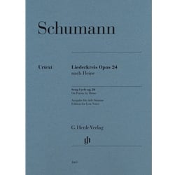 Liederkreis Op. 24 - Low Voice and Piano