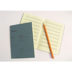 Jotter for Music and Notes - Pocket Manuscript Notebook