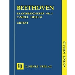 Concerto in C minor, Op. 37, No. 3 - Study Score