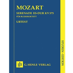 Serenade in E-flat Major, K. 375 (Octet Version) - Study Score
