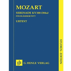 Serenade in C minor, K 388 (384a) - Study Score