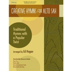 Creative Hymns for Alto Sax (Bk/CD) - Alto Sax and Piano