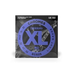 D'Addario ECG25 Chromes Light (.012-.052) Electric Guitar Strings