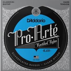 D'Addario EJ31 Pro-Arte Rectified Nylon Hard Tension Classical Guitar Strings