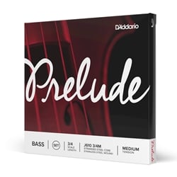 D'Addario Prelude 3/4 Scale Bass String Set