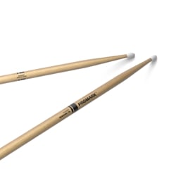 ProMark Rebound 7A Hickory Drumstick, Oval Nylon Tip