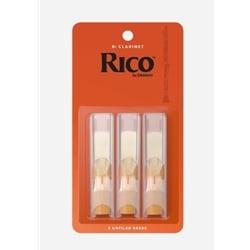 Rico by D'Addario Bb Clarinet Reeds - 3 Pack