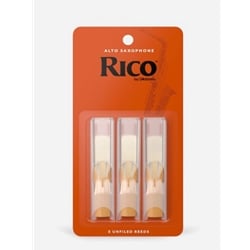 Rico by D'Addario Alto Saxophone Reeds - 3-Pack