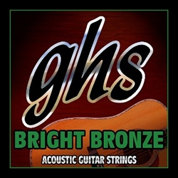 GHS BB30L Bright Bronze Light .012-.054 Gauge Acoustic Guitar Strings