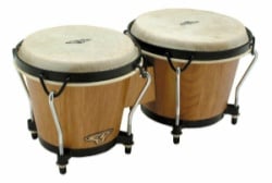 LP CP221DW Traditional Bongos - Dark Wood