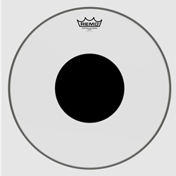 16" Controlled Sound, Clear, Top Black Dot