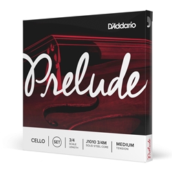 D'Addario Prelude 3/4 Scale Cello String Set