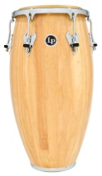 LP Matador M754S-AWC Wood 12 1/2" Tumbadora (Natural/Chrome)