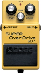 BOSS SD-1 Super Overdrive Guitar Pedal