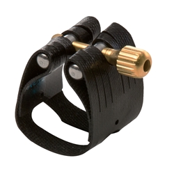 Rovner L-1RL (L-6) Light Alto Sax Ligature and Cap for Hard Rubber Mouthpiece